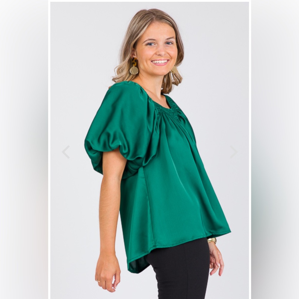 Entro, The Veronica Blouse, size large